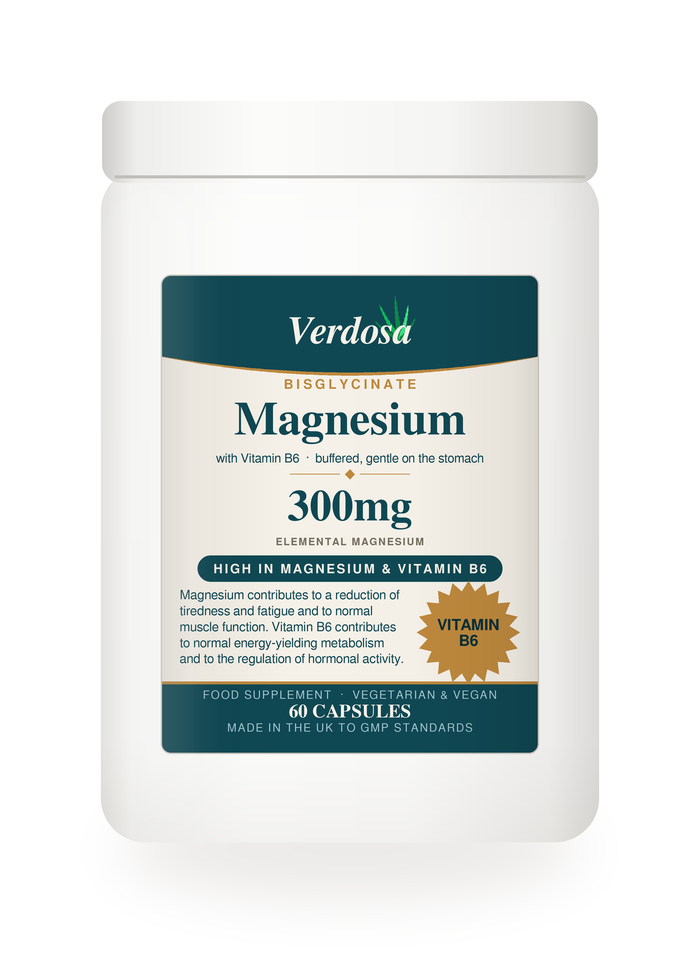 Verdosa Magnesium Bisglycinate — 60 capsules · 30 day supply
